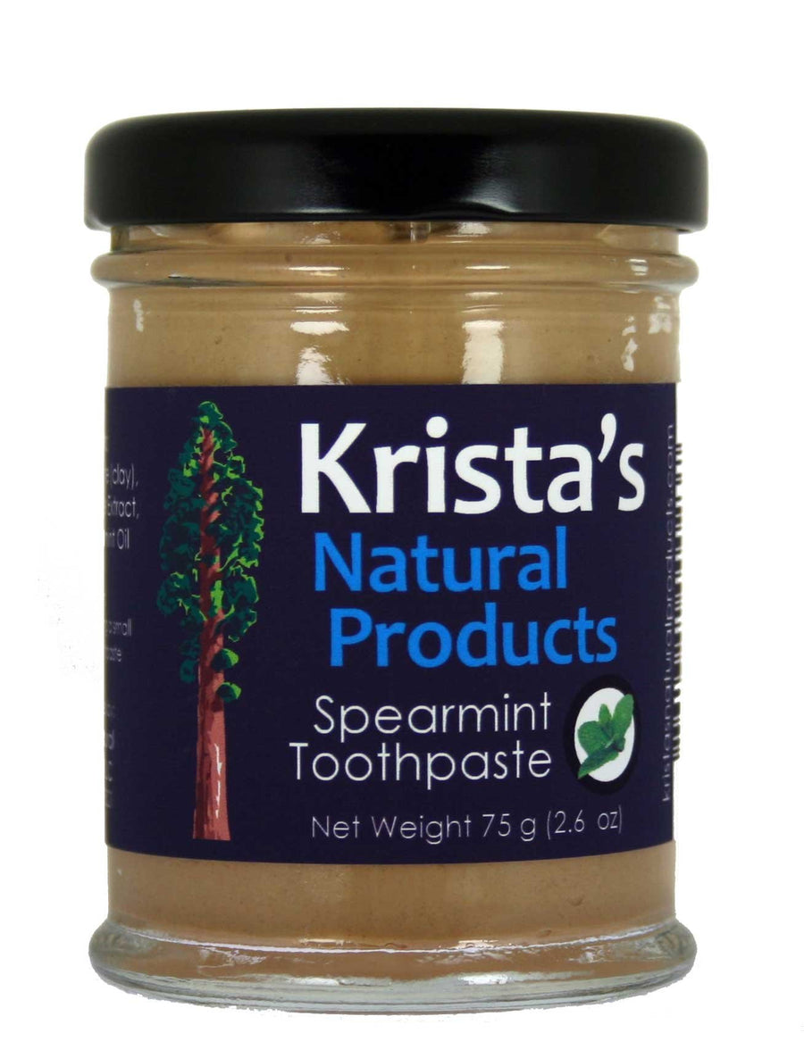 Organic Spearmint Toothpaste made by Krista's Natur