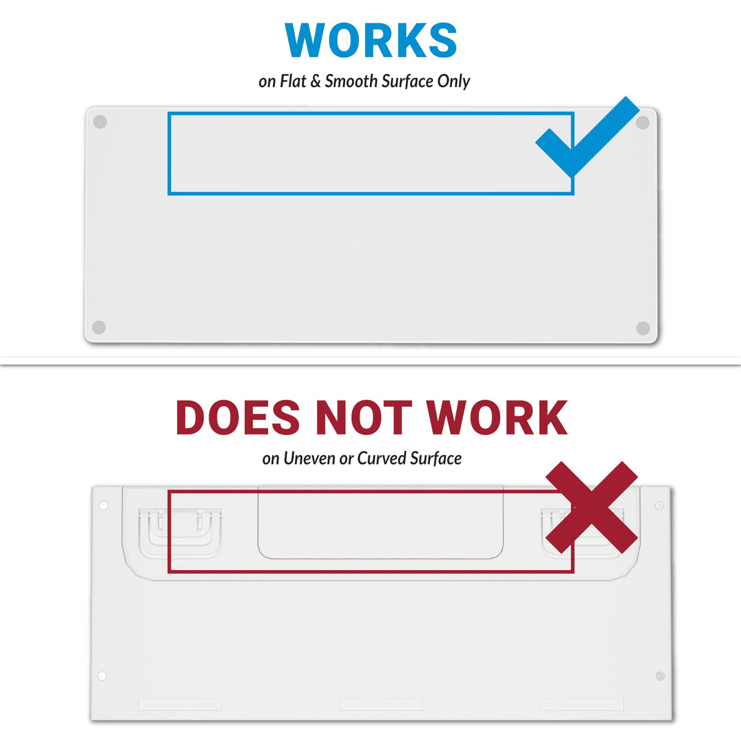 ESC Flip Computer Keyboard Stand for Desktop, Tilted Adjustable Keyboard Riser, Ergonomic Keyboard Accessories for Office, for Flat-Back Keyboard Only