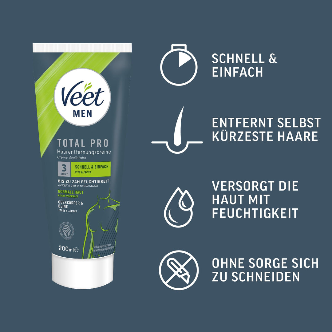 Veet for Men Hair Removal Gel Creme 200ml