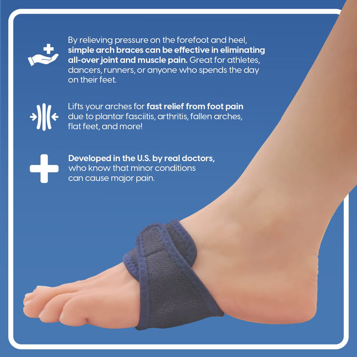 Dr. Frederickâ‚¬â„¢s Original Arch Support Brace Set - 