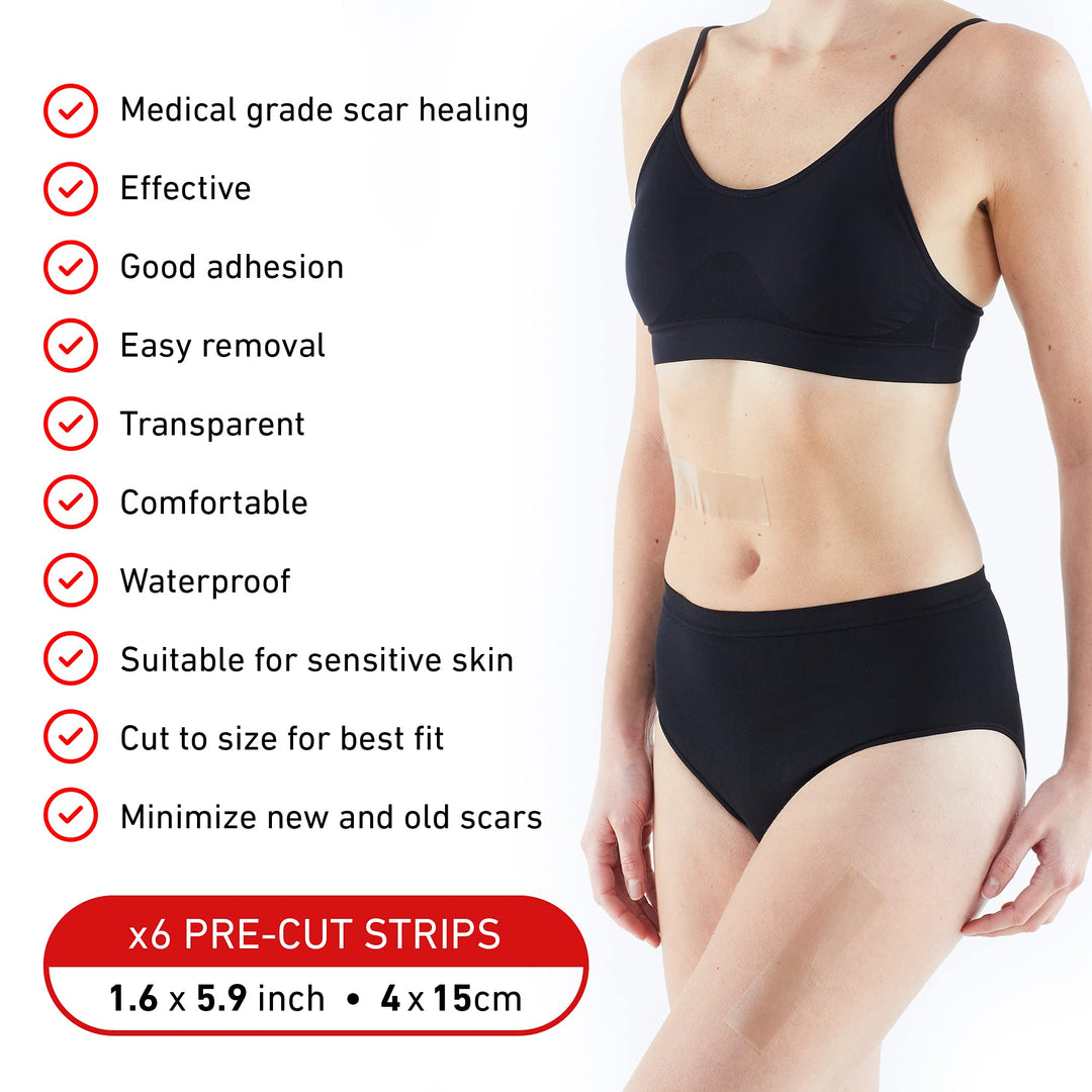 Neo G Opti-Heal Wound Recovery Silicone Scar Strips for