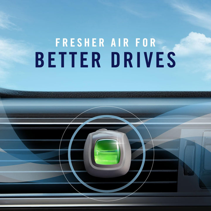 Febreze Car Vent Clip Air Freshener, Hawaiian Aloha, 0.037 Pound