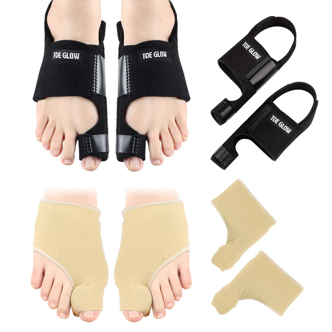 TOE GLOW Bunion Corrector &amp; Bunion Relief Prote