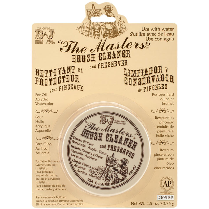 The Masters Brush Cleaner &amp; Preserver 2.5 Ounce