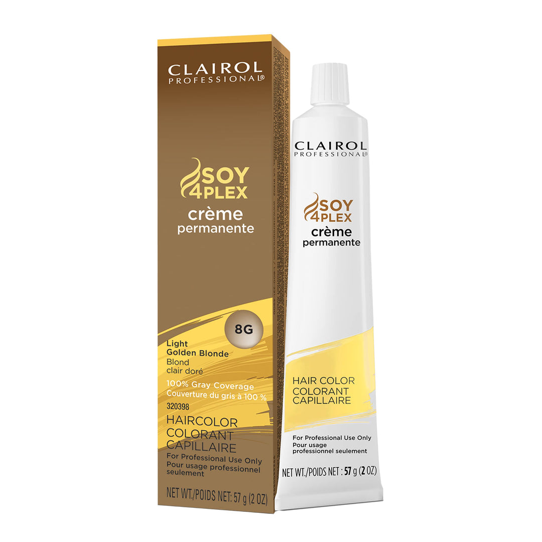 Clairol Permanent Crme, 8g Light Gold Blonde, 2 oz.
