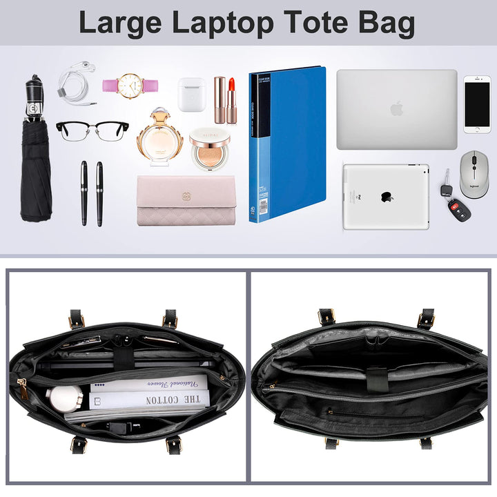 Laptop Bag for Women 15.6 Inch Large Capacity Laptop To