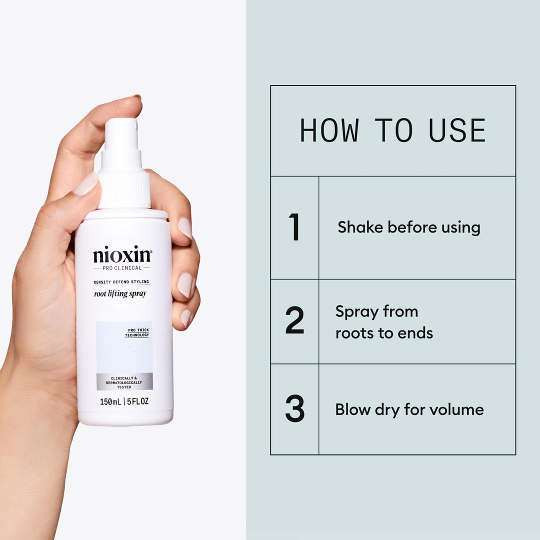 Density Defend Styling Root Lifting Spray - Hair Thickening Spray, 5.1 oz (Packaging May Vary)