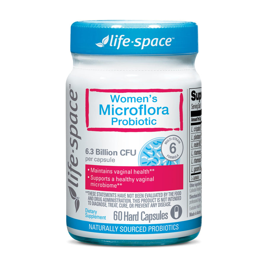 Probiotic for Women, Support Healthy Vaginal Microflora & Comfort, BV & VVC Infection Treatment, Urinary Tract Health, Lactobacillus rhamnosus, 6.3 Billion CFU, Multi Strain - 60 Capsules