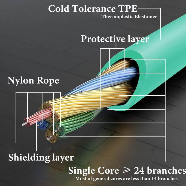 Geekria Audio Cable with Mic Compatible with Bose QuietComfort Ultra, QCSE, QC45, QC35 Gaming II, 700ANC Headphones Cable, 2.5mm to 3.5mm Replacement Stereo Cord with Inline Microphone (4ft/1.2m)