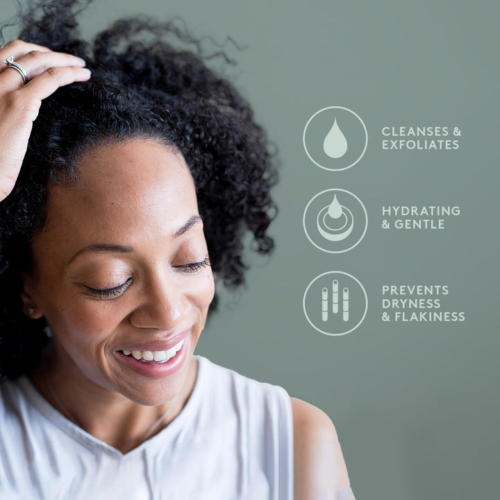 Moisturizing Scalp Shampoo - Moisturizes Hair &amp; Scalp - Naturally Derived - Fresh Feel Product - A Little Bit of Goes a Long Way