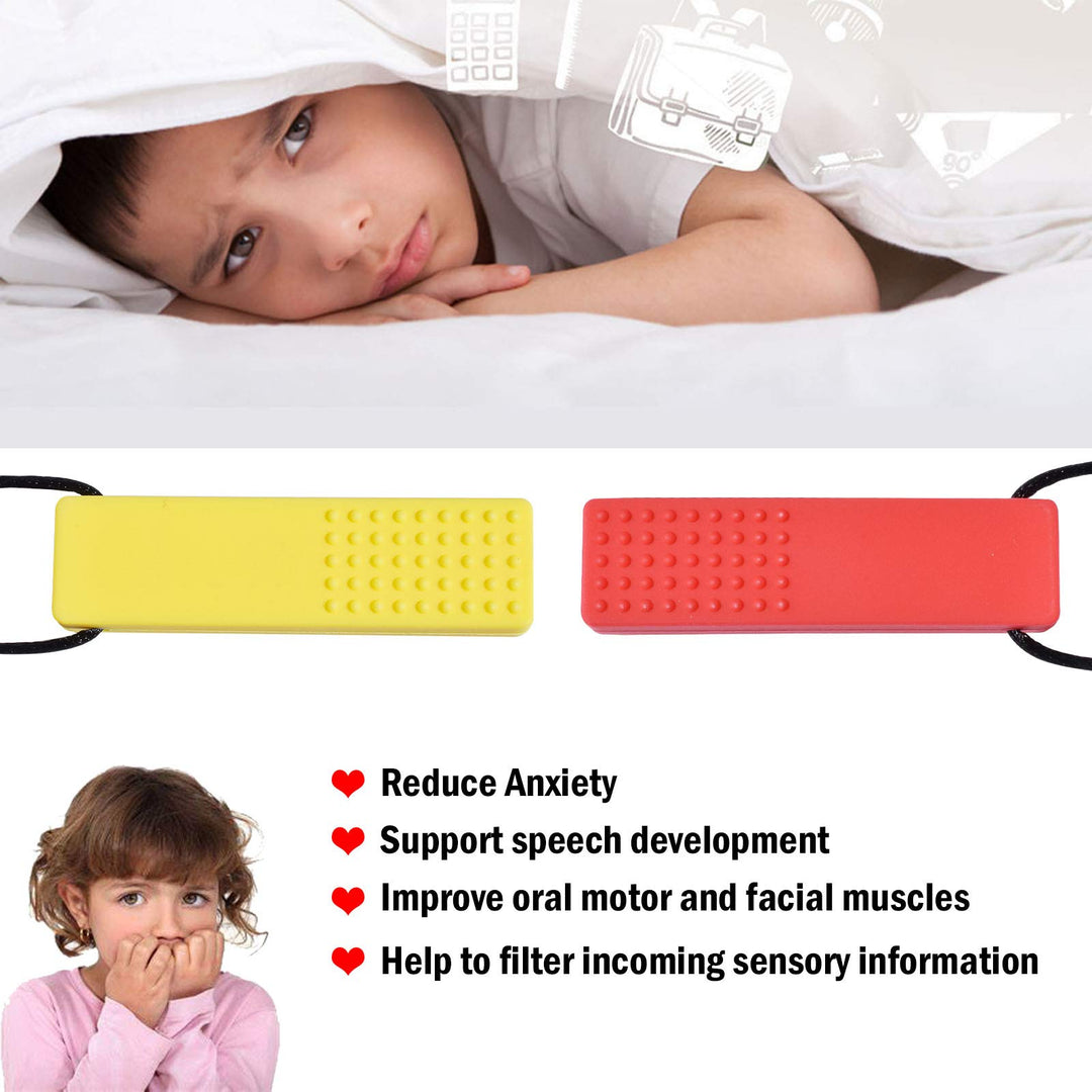 Chew Necklace, Autism Chew Necklace (4PCS), Sensory Nec