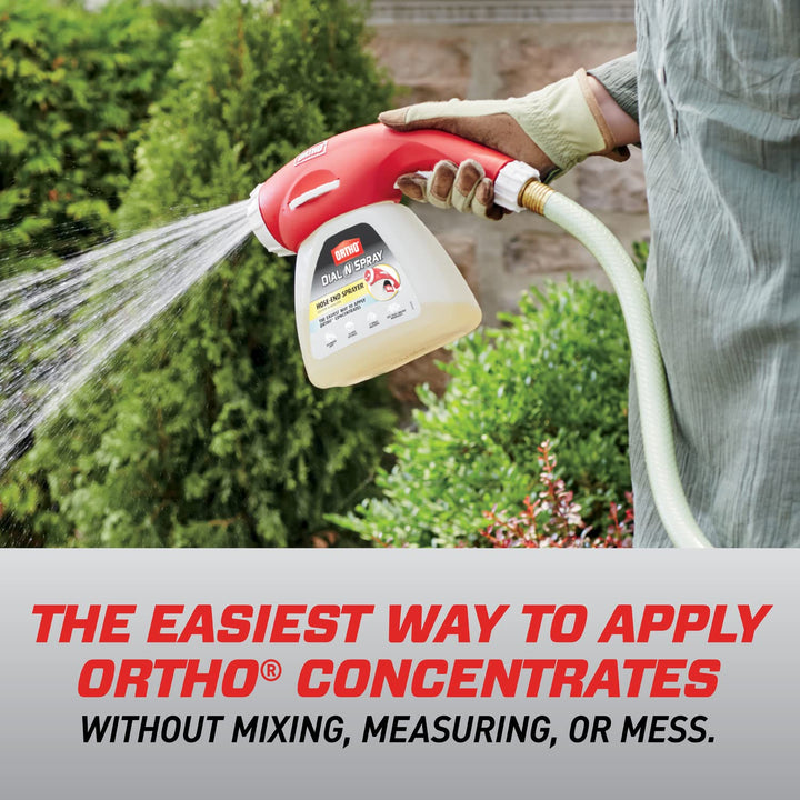 Dial N Spray Hose-End Sprayer for Liquid Weed and Insect Killer, Fungicide, Fertilizer with 14 Dilution Settings