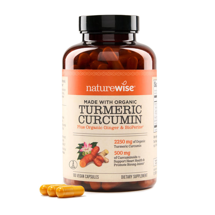 NatureWise Curcumin Turmeric 2250mg | 95% Curcuminoids 