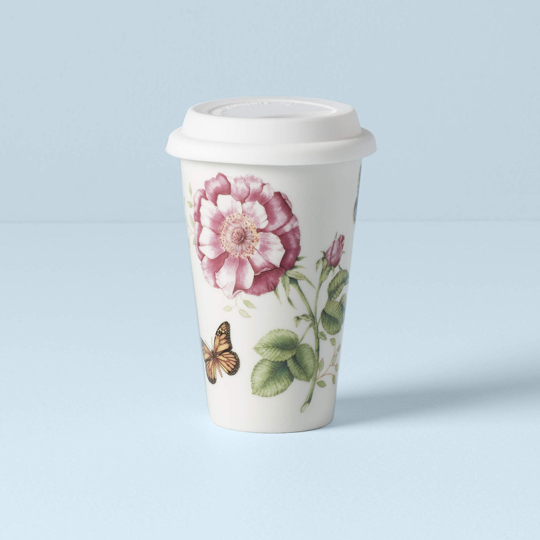 Lenox 837583 Butterfly Meadow Thermal Travel Mug, Multi