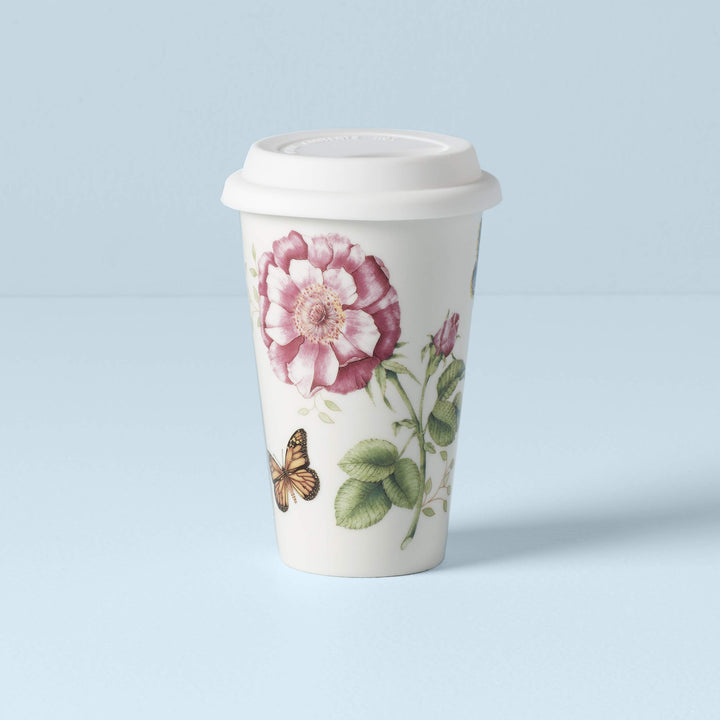 Lenox 837583 Butterfly Meadow Thermal Travel Mug, Multi