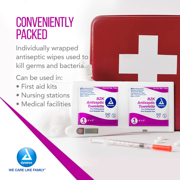 Bzk Antiseptic Towelettes 1000