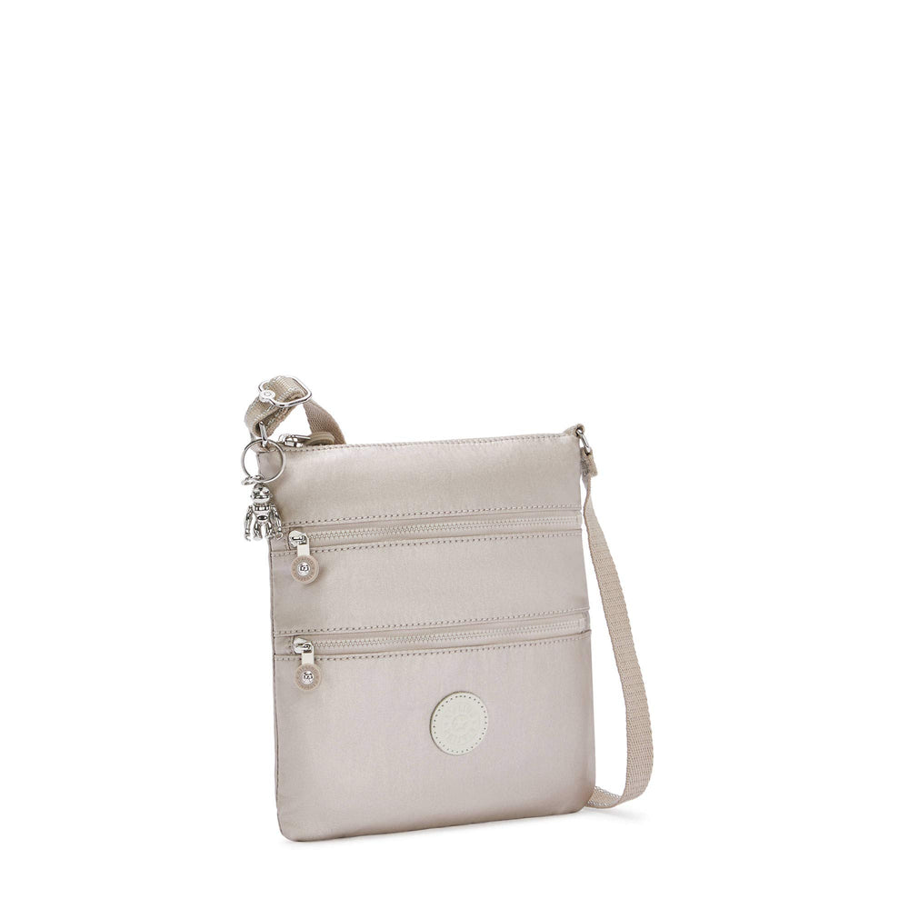Womens Keiko Mini Bag, Lightweight Adjustable Purse, Durable Shoulder Sling Crossbody Bag, Metallic Glow, 8 L X 9 H X 1.25 D US