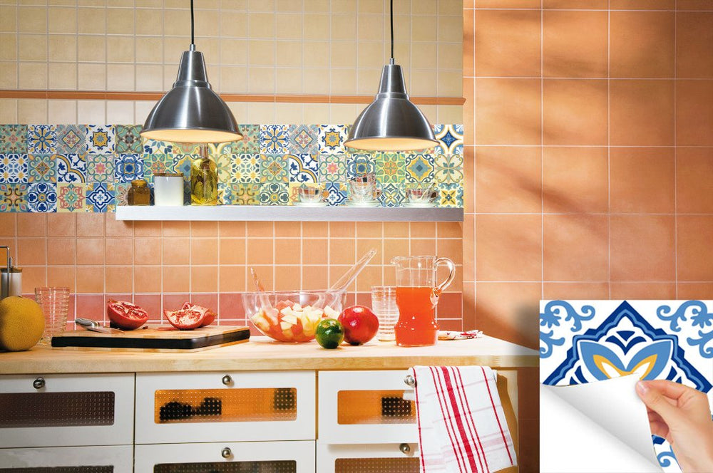 GSS Designs 24 PC Pack Traditional Mexican Talavera Til