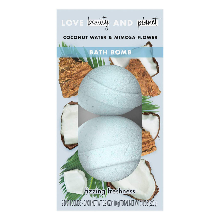 Coconut Water & Mimosa Flower Bath Bombs 3.9oz, pack of 1