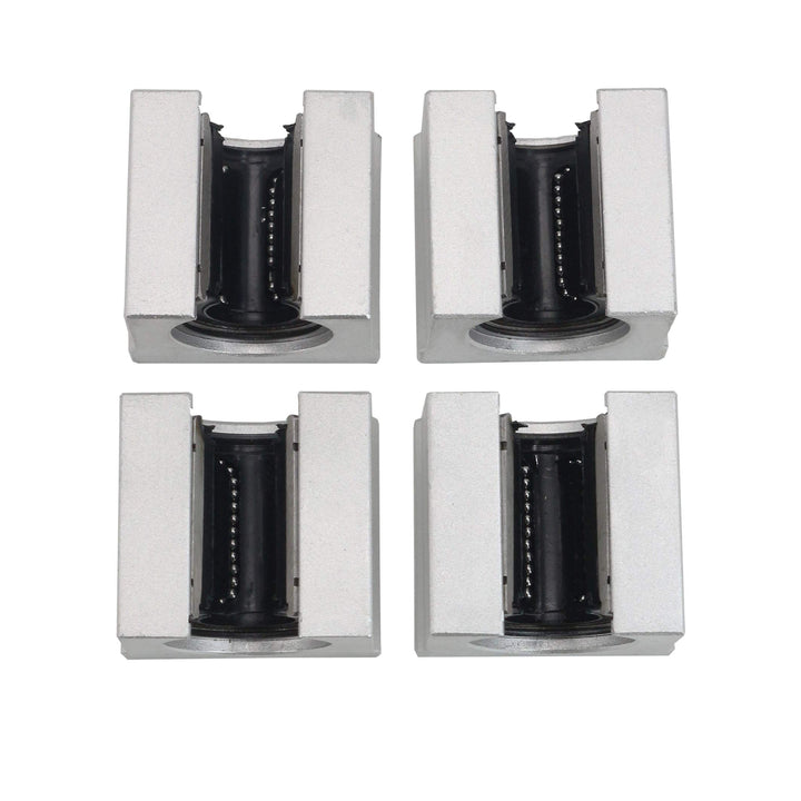 4pcs SBR16UU SBR16 UU 16mm Linear Bearing Pillow Block 16mm Open Linear Bearing Slide Block CNC Router Parts