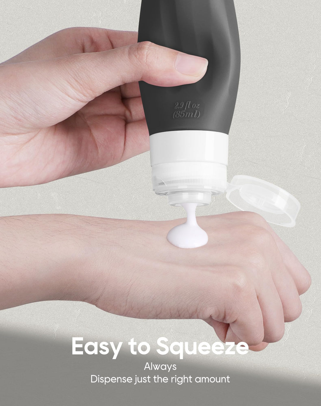 16 Pack Silicone Travel Bottles Set for Toiletries TSA Approved Travel Containers Leakproof Squeezable Refillable Accessories 2oz 3oz for Shampoo Conditioner Lotion Liquids (BPA Free)