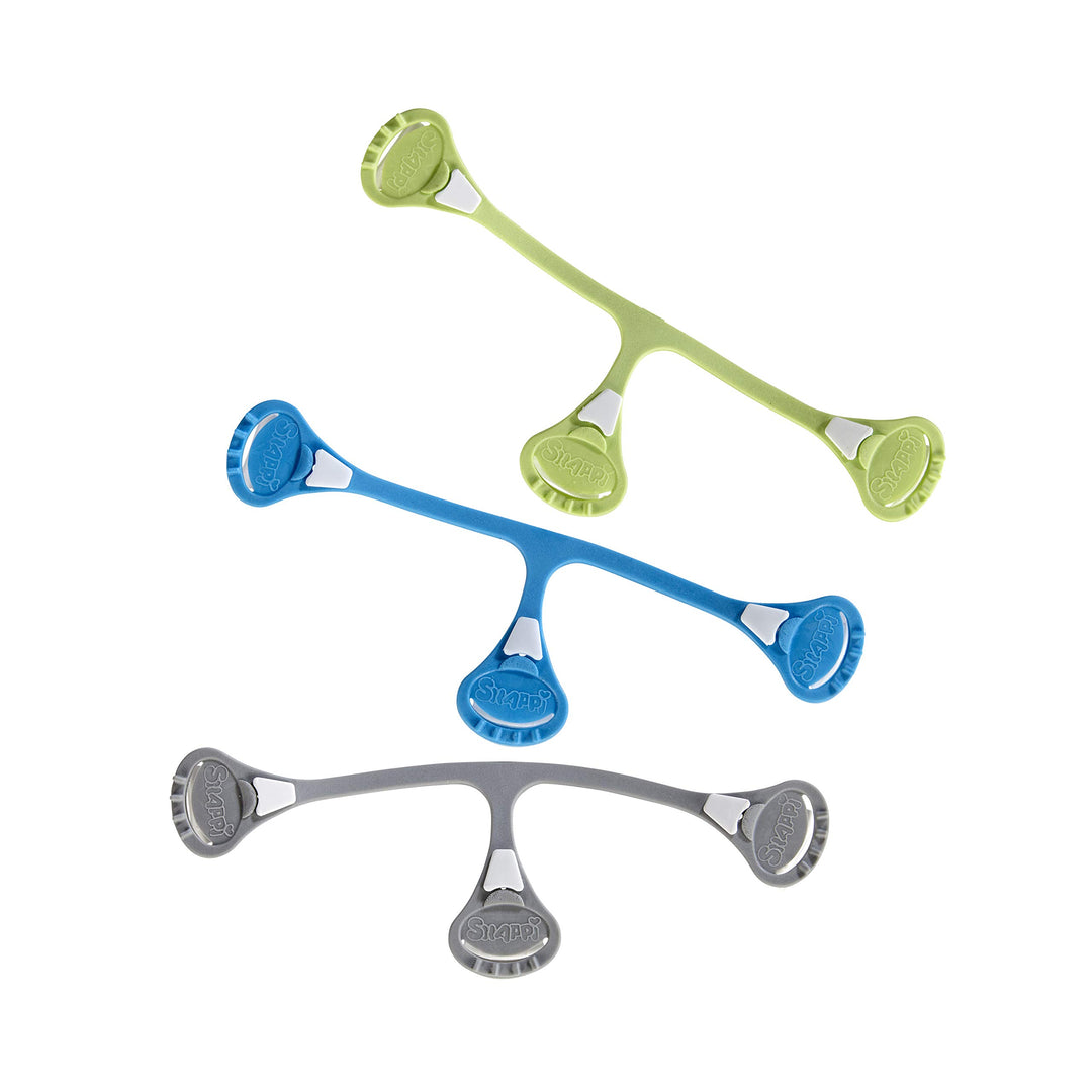 [Boy 3 pack] Cloth Diaper Fasteners - Replaces Diaper Pins - Use with Cloth Prefolds and Cloth Flats