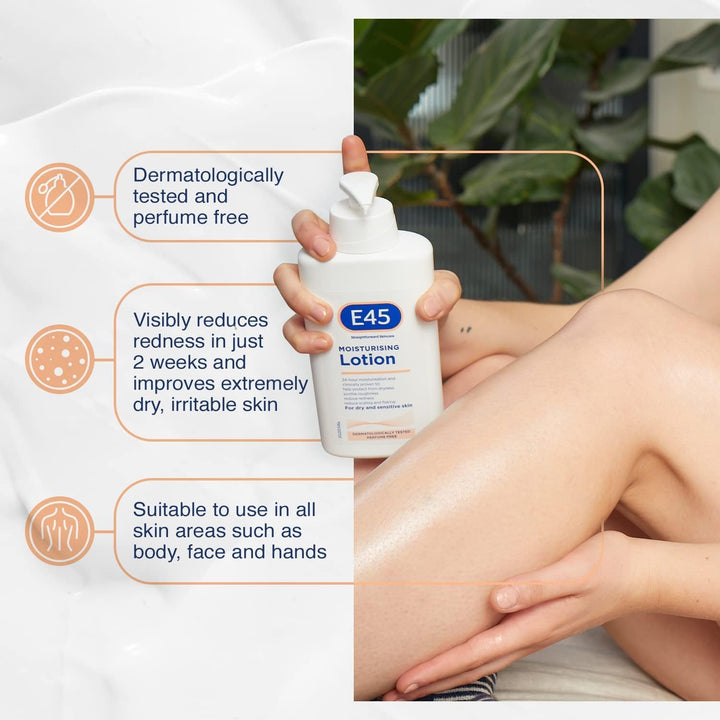 E45 Dermatological Moisturising Lotion, 16.91 Fl Oz (Pa