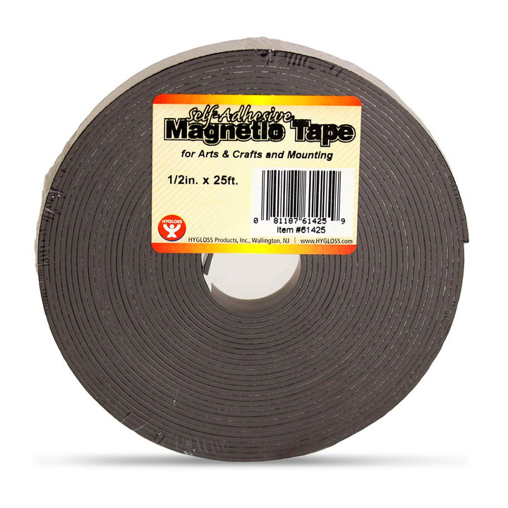 Products, Inc. Magnetic Tape, Self- Adhesive, 1/2-Inch x 300-Inch