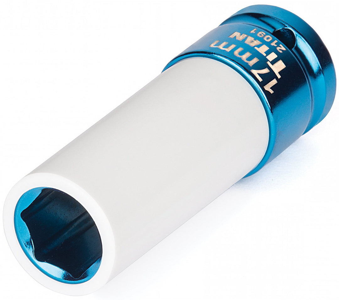 21091 1/2-Inch Drive x 17mm Non-marring Impact Deep Lug Nut Socket