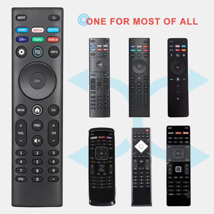 Universal Remote Control XRT140 for VIZIO Smart TV Remo