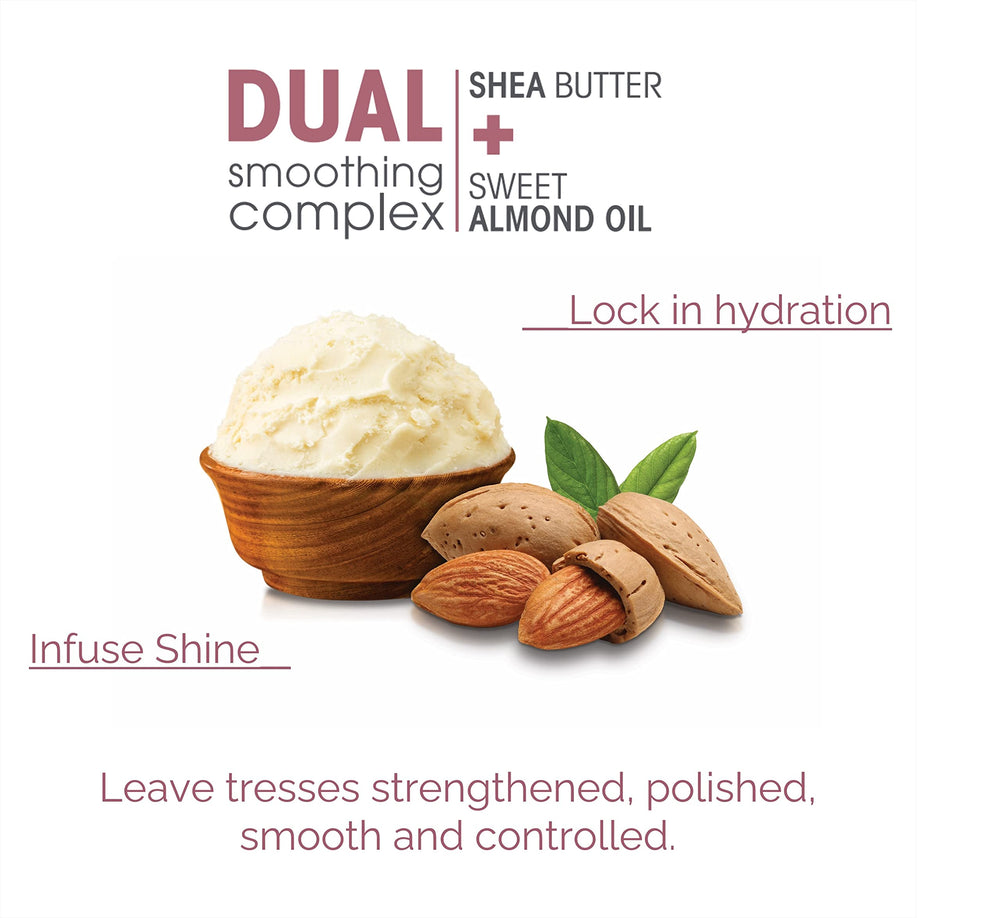 2chic Frizz Be Gone Conditioner, Shea Butter Almond 8.5 Oz Cosmetics