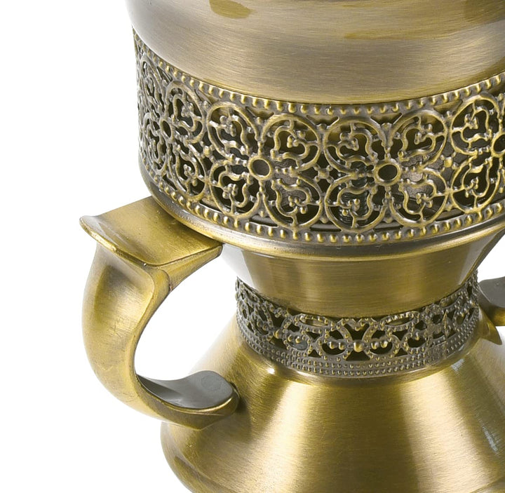 Frankincense Resin Incense Burner, Incense Censer, Bakhoor Burner, Charcoal Incense Burner, Incense Burner with Handle Tongs for Yoga, Spa Aromatherapy