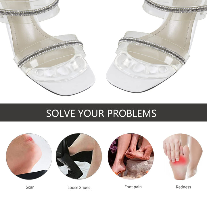 GQTJP Metatarsal Pads, Ball of Foot Cushions for Heels,