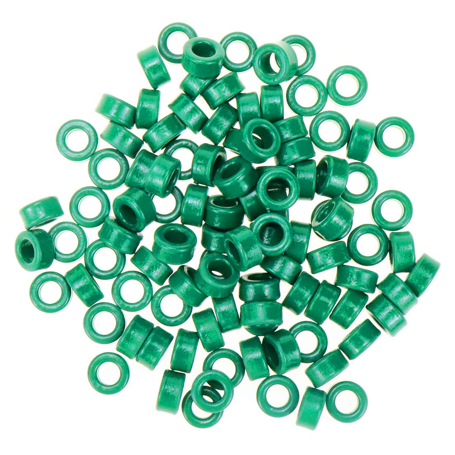Toroid Ferrite Cores Green Inductor Coils Ferrite Ring Toroid - 100pcs