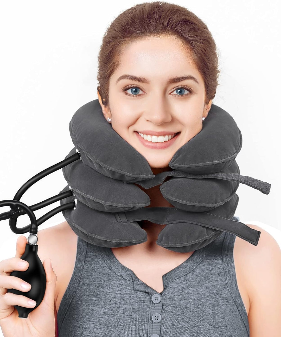 Cervical Neck Traction Device,Portable Neck Stretcher C