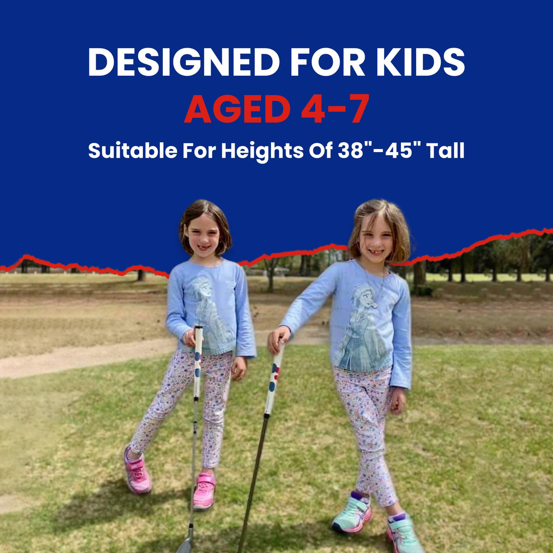 Junior Golf Club- Igniting Passion and Nurturing Skill in Left-Handed Kids, 38-45 Tall - The Perfect Starting Point for Their Golf Journey