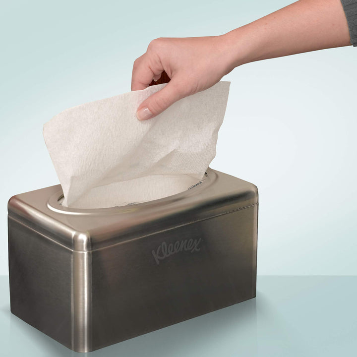 Kleenex Stainless Steel Countertop Box Towel Cover (099