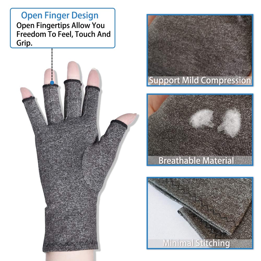 Arthritis Gloves, New Material, Compression for Arthrit