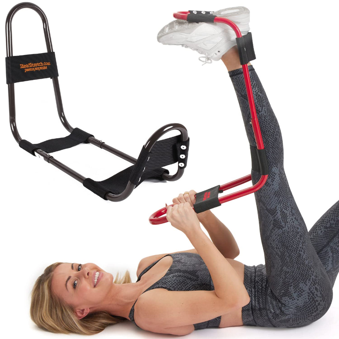 - The Original Hamstring, Lower Back &amp; Calf Stretching Device - Ultimate Pain Relief &amp; Deep Knee Extension Tool - Ideal Stretch Hamstring Stretcher Machine for Enhanced Flexibility