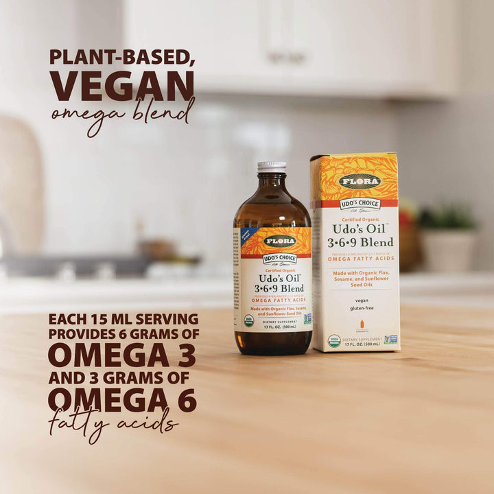 Flora - Udo&#39;s Choice, Omega 369 Oil Blend, High