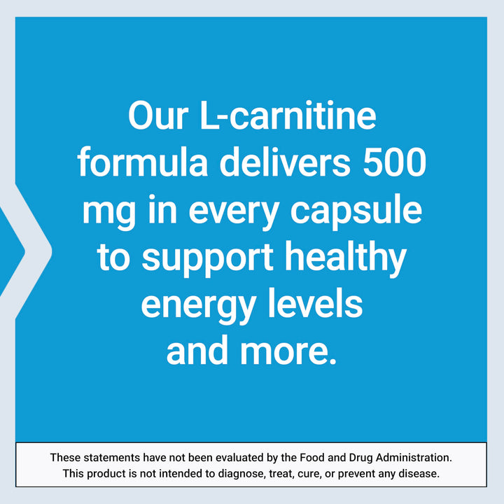 Life Extension L-Carnitine, 500 mg, 30 Vcaps