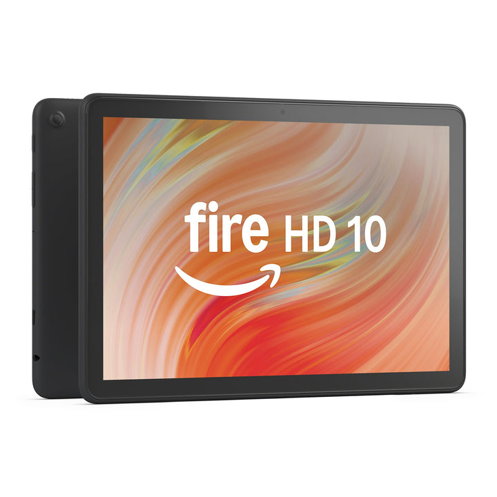 Amazon Fire HD 10 tablet (newest model) built for relaxation, 10.1 vibrant Full HD screen, octa-core processor, 3 GB RAM, 32 GB, Black