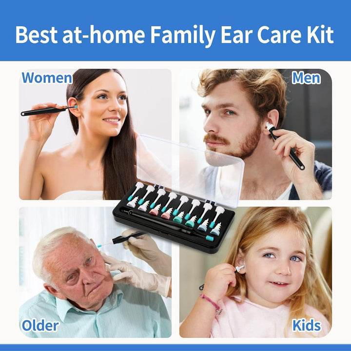 Q-Grips-Earwax-Remover Ear Wax Removal Tool Silicone Ea