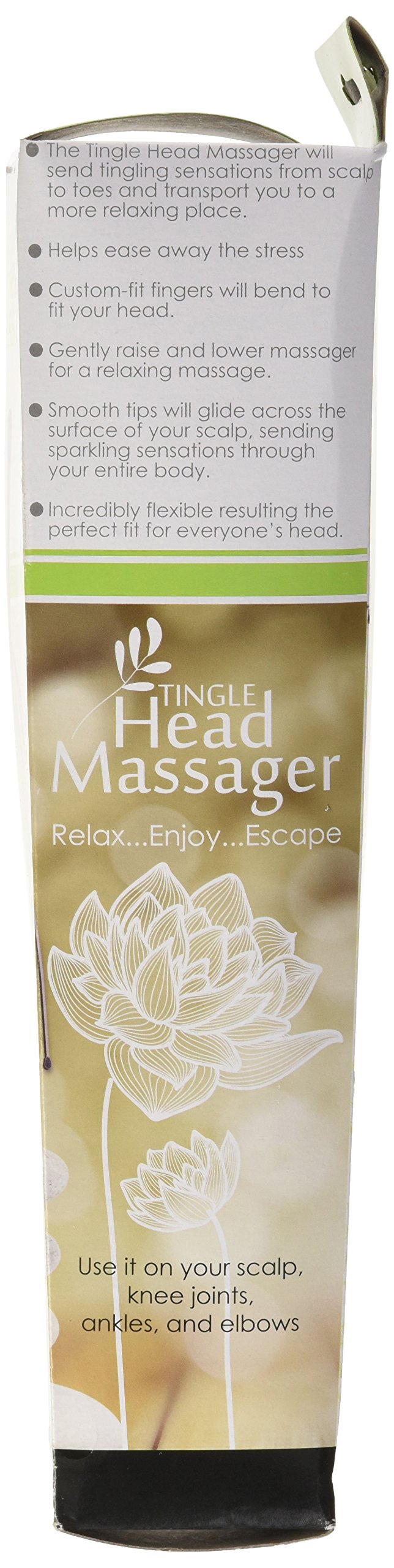 Tingle Head Massager - Hand Held Scalp Massager