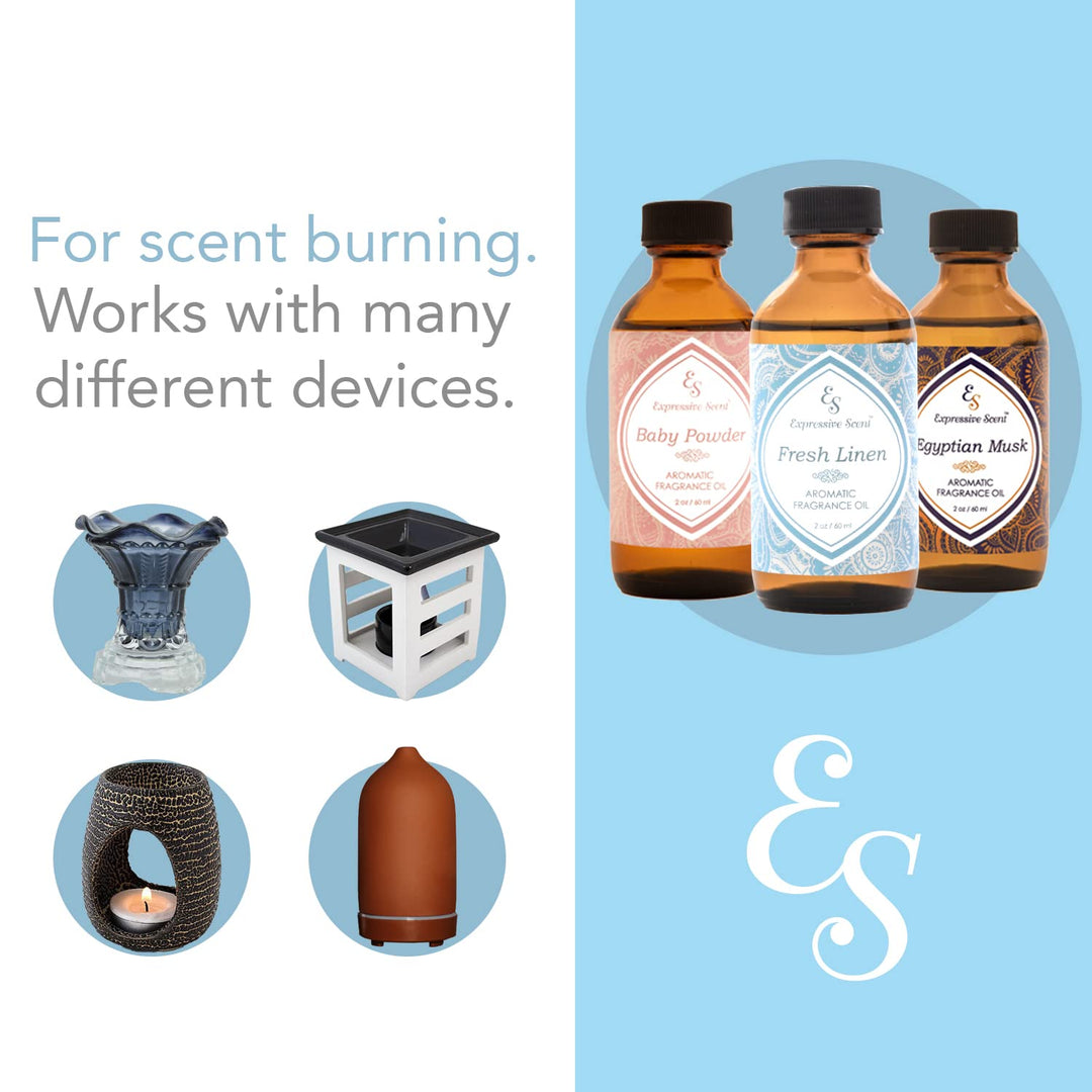 1 Pack Fresh Linen 2oz Scented Home Fragrance Essential Oil by Expressive Scent