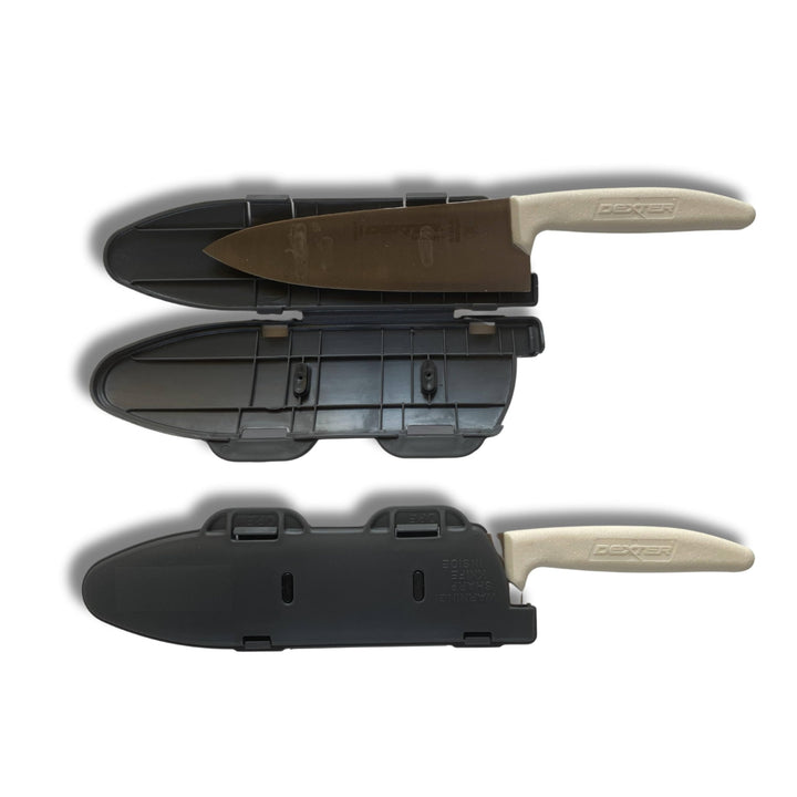 Blade Guard Knife Blade Protection Cover, Secure Fit Sheath for Storage or Transport – Chef’s Kitchens, Travel &amp; Outdoor Use, Dishwasher Safe BPA-Free (Grey, 8)
