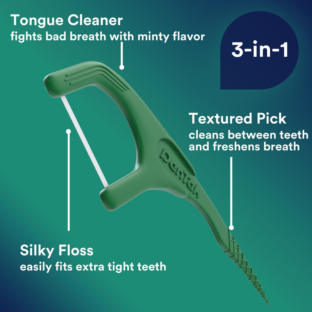DenTek Fresh Clean Floss Pick, 75 Count