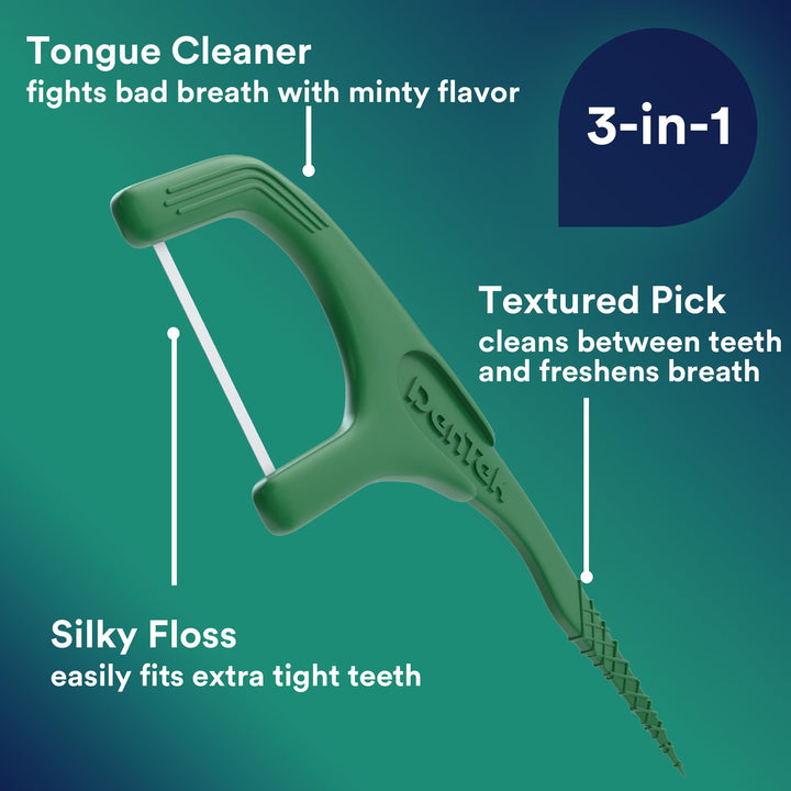 DenTek Fresh Clean Floss Pick, 75 Count