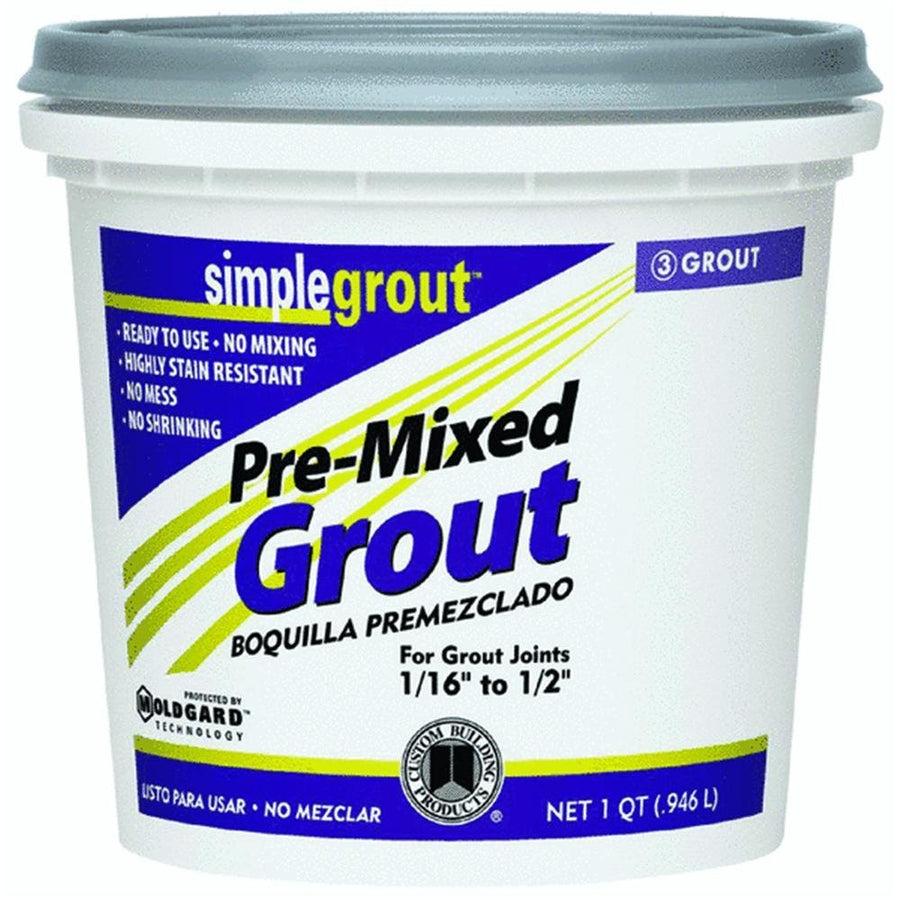 PMG380QT 1-Quart Simple Premium Grout, Haystack