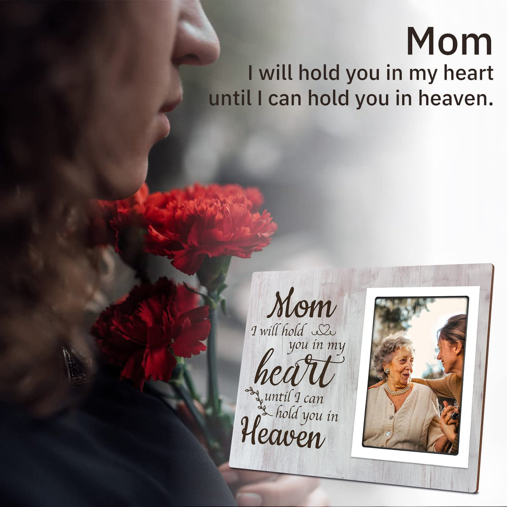 Memorial Gift for Loss of Mother - Memorial Picture Frame - Loss of Mother Sympathy Gifts, Bereavement Gifts for Loss of Mom - Fits 4x6 Inches Photo